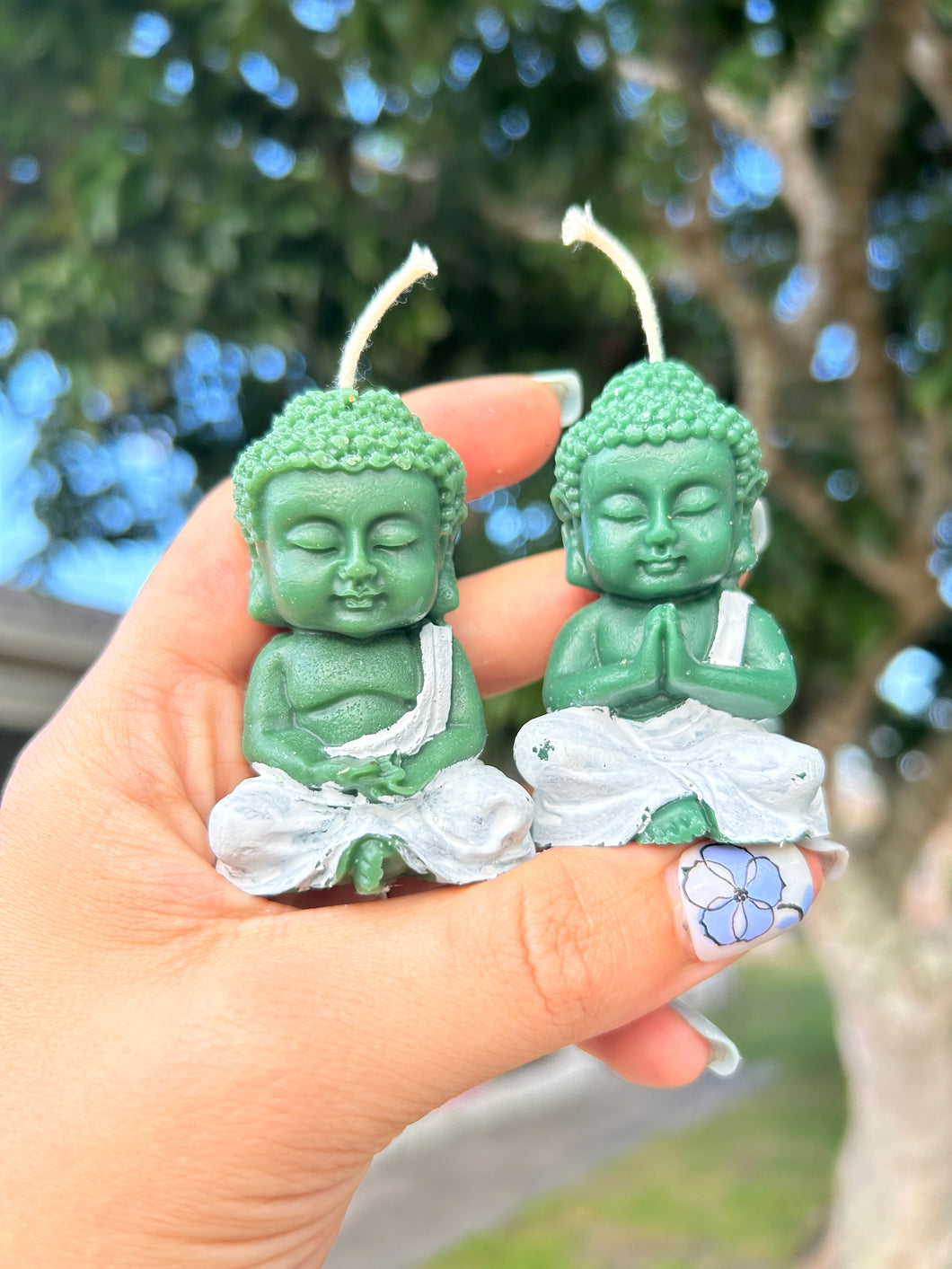 Dressed Luck Buddha Intention Candle